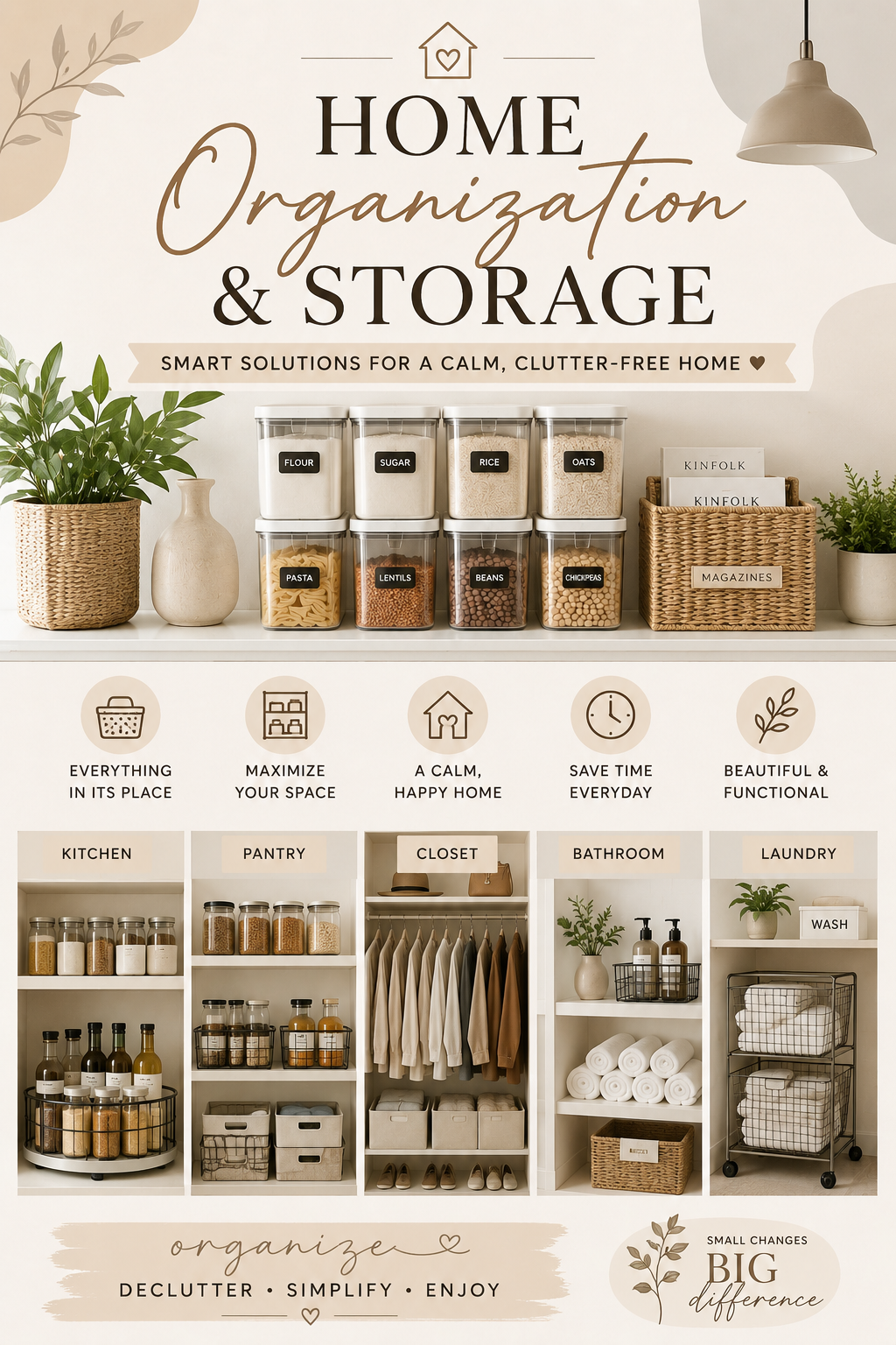Home organization & storage